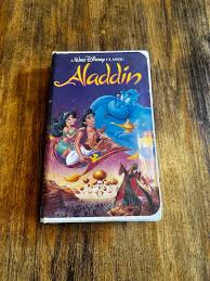Aladdin VHS Tape Walt Disney's Rare Black Diamond Classic #1662