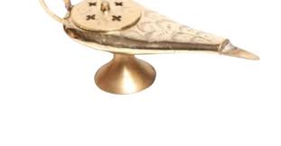Brass Aladdin Lamp Incense Burner