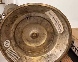 Vintage Brass Barley Twist Pillar Candle Holders - Set of 2 ...