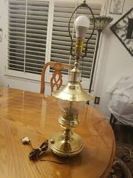 Vintage rare Mid Century Stiffel Solid Brass Globe Table ...