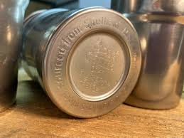 Glastonbury Stainless Steel Pint Cups - Etsy