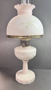 Aladdin Tall Lincoln Drape B75 Rose Lamp W/ Shade, Comp ...