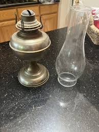 ANTIQUE VICTORIAN ORION OIL LAMP KEROSENE BRASS EAGLE NO ...