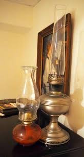 Aladdin Oil Lamp, Model 11, 23" Tall, And Risdon Oil Lamp ...