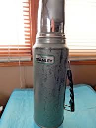 Vintage Stanley Aladdin Metal Thermos Green 1 Quart No. A ...