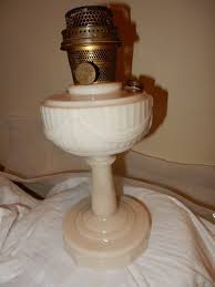 ALADDIN MODEL B-75 LINCOLN DRAPE ALACITE KEROSENE OIL LAMP ...