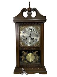 Vintage Champion 31 Day Mantel Wall Clock Hour & Half Hour ...