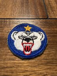 WW2 Alaskan Defense Command Patch Grizzly Bear Shoulder ...