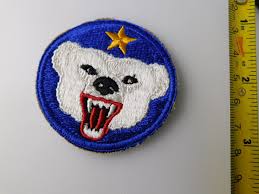 UNITEDS STATES MILITARYVINTAGE PATCH POLAR BEAR ALASKA ...