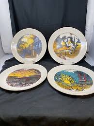 Vintage Great Fires of the Past Limited Edition Plates # 1206 ...