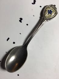 Vtg Collector Spoon Colorado The Centennial State Blue Flower 3.5” | eBay