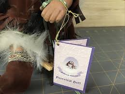 Goldenvale 1-2000 Sitting Native American Porcelain Doll "Aileen" | eBay