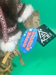 VINTAGE 14" ALASKAN FRIENDS Anchorage Eskimo Doll Faux Fur Winter Clothing Snow Shoes Boots Pigtails Tags - Etsy Australia