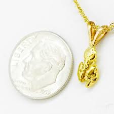 6 DWT Alaskan Gold Nugget Pendant - Alaska Mint