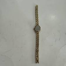 Vintage Elgin Watch Stainless Steel Back Gold Tone Needs ...