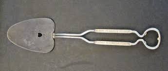 VTG Kitchen Utensil Large Spatula Albers Peacock Flour Ad ...