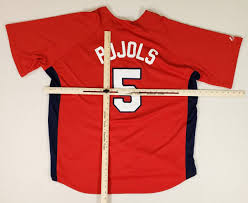 Majestic St. Louis Cardinals Pujols Genuine Merchandise MLB ...