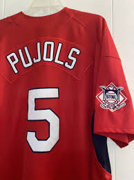 St. Louis Cardinals #5 Albert Pujols Jersey Nike Team ...