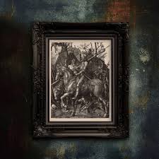Albrecht Durer Knight, Death and the Devil Art Print ...