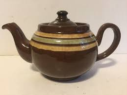 ALB (Bloore) England Brown Betty Mottled Surface Teapot ...