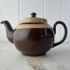 Antique ALB Alcock Lindley Bloore Teapot Brown Betty, 4 Cup ...