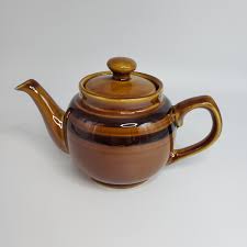 Vintage Sadler Brown Small 12 Ounce Teapot - Etsy