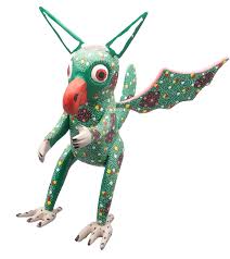 Mythical Creature Wood Carved large 1 foot Oaxacan Alebrije Pedro Hernandez Cruz | eBay