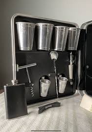 Vintage Platt Traveling Bar Hard Case With Key | eBay