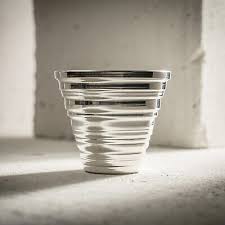 Handmade Silver Coated Copper Mug 250 ml, Handcrafted Copper ...