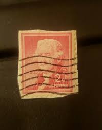 Thomas Jefferson 2 cent Red Antique Rare United States Postage Stamp- Used Stamp | eBay