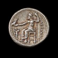 ANTIKT MYNT. Grekland. Makedonien. Alexander III (den store) 336-323 f. Kr. Tetradrachm. Silver 17,23 g. - Bukowskis