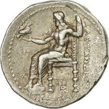 Coin Kingdom of Macedonia Alexander III Tetradrachm Babylon AU(50-53) – Numiscorner.com