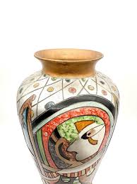 Vintage Alexander Kalifano Vase: 18" Picasso-style Cubist Pottery - Etsy