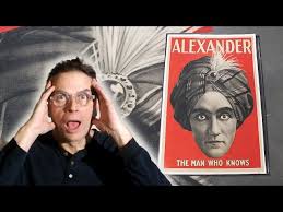 Alexander, The Man Who Knows - 1915 Litho Poster Fix - YouTube