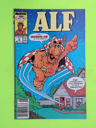 Alf #4 1988 Marvel Comics 1st App Newsstand Mid Grade Comic ...