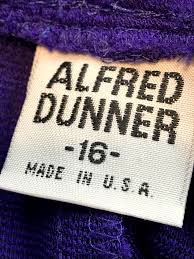 Vintage Alfred Dunner Trouser Pants Women's 16 Purple ...