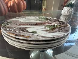 VINATGE HAND PAINTED Alfred Meakin ENGLAND TINTERN 8" SALAD DESSERT PLATE 5PC. | eBay