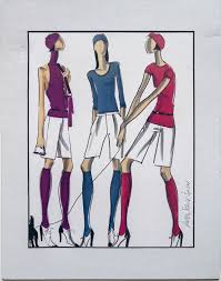 Original Ralph Lauren Fashion Illustration by Audrey Schilt ...