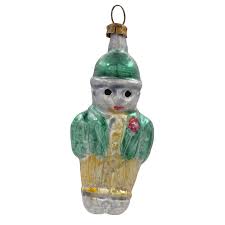 Nostalgie Christbaumschmuck Ornament Boy Green (125A ...