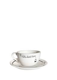Love is Home - Let's Drink Tea Cup and Plate Set