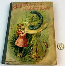 Sold at Auction: Lewis Carroll, Alice's Adventures in Wonderland by Lewis Carroll c. 1898 ILLUSTRATED