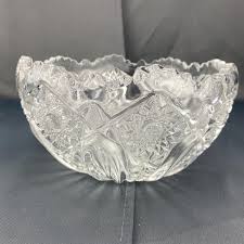 Quintec Heritage Clear Crystal Serving Bowl 8" LE Smith ...