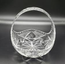 lead crystal basket products for sale | eBay