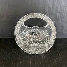 Beautiful Imperial Cut Crystal Round Bride's Basket - Etsy Sweden
