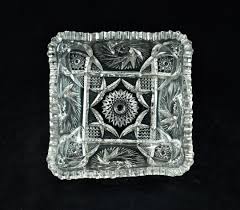 Antique American Pressed Glass APG Console Bowl - Etsy