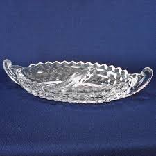 Copperton Lane: Fostoria American 2 Part Gondola Relish Clearance, Fostoria, 14474