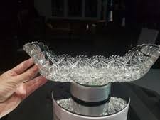 Crystal Celery Dish In American Brilliant Cut Glass for sale | eBay