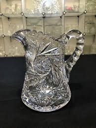 American Brilliant Cut Pitcher by Rogaska Crystal | eBay
