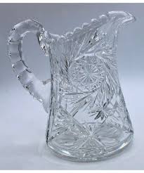 Rogaska American Brilliant Cut Pinwheel Pitcher | Please Read
