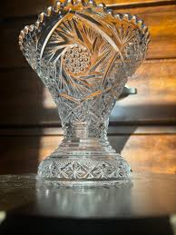 Imperial Glass Whirling Star Clear (stem 500) Pressed Glass ...